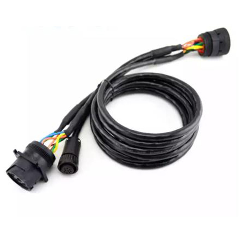 J1939連接線J1939 9 pin Conxall to 9 pin Amphenol electric car cable